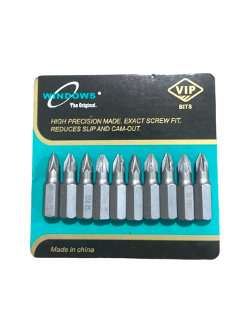 Seturi si accesorii pentru gaurit si insurubat - Set 10 capete bituri PZ1, AVI-2222