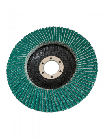 Accesorii polizare si slefuire - Set 10 Discuri lamelare verzi premium 125x22mm P100, pentru slefuit lemn metal inox pentru polizor unghiular, AVI-3201