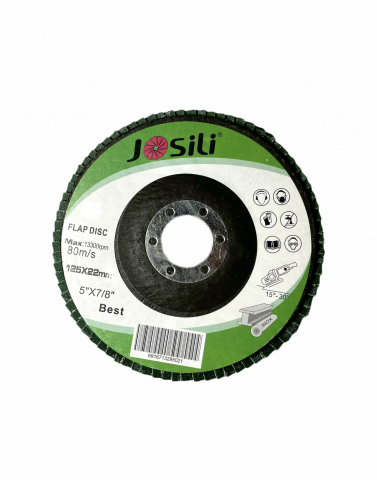 Set 10 Discuri lamelare verzi premium 125x22mm P80, pentru slefuit lemn metal inox pentru polizor unghiular TS-260310 [1]