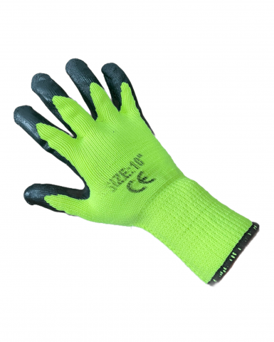 Set 12 Manusi de lucru, protectie de iarna captusite TS-183312 verzi, marimea 10 [3]
