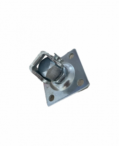 Set 2 balamale reglabile cu placa patrata, 80mm, AVI-2163 [2]