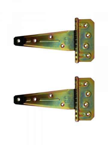 Balamale - Set 2 buc balamale aurii subtiri 5" - 12.5 cm, AVI-3467