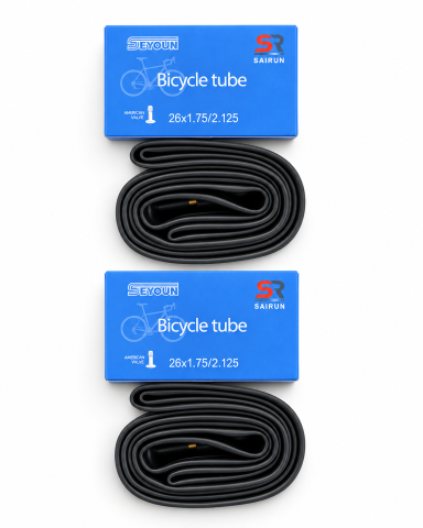 Accesorii si piese de schimb biciclete - Set 2 buc camera pentru bicicletă, AVI®, 26" x 1.75/2.125, AVI-5709