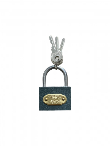 Set 2 buc lacat 63mm, negru, AVI-71 [1]