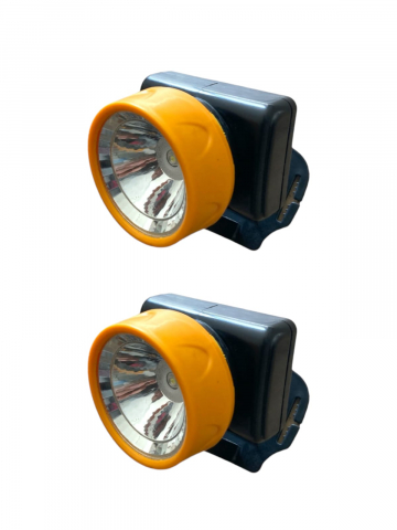 Iluminat & Electrice - Set 2 buc lanterna de cap 902 pe baterii, AVI-3172
