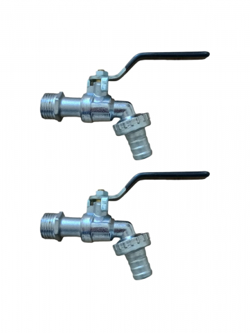 Set 2 buc robinet cu bila - canea 1/2, AVI-1308 [0]