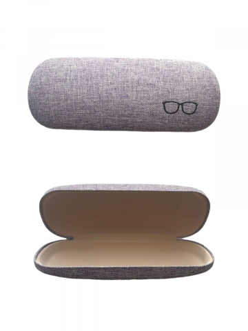 Accesorii pentru ochelari si lentile de contact - Set 2 buc toc pentru ochelari 16cm x 6cm, AVI-37253, mov