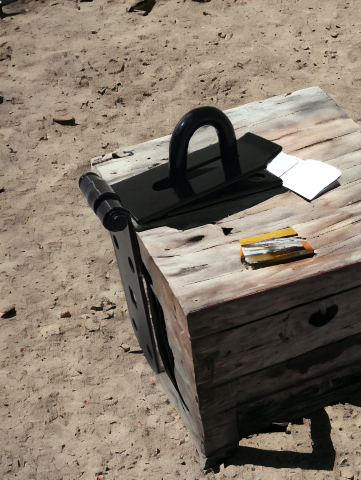 Set 2 buc zavor pentru lacat, articulat, 200mm, din metal, AVI-2085 [2]