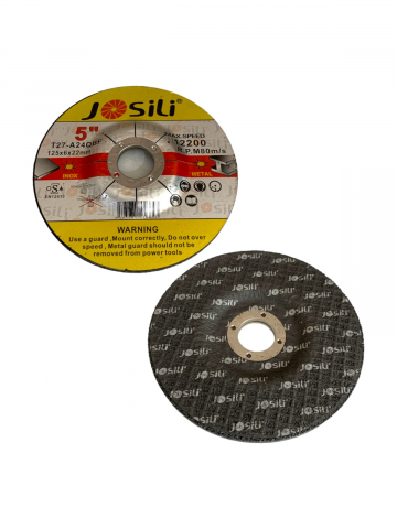 Accesorii polizare si slefuire - Set 2 discuri pentru polizat Josili 125mm x 6mm, AVI-3671