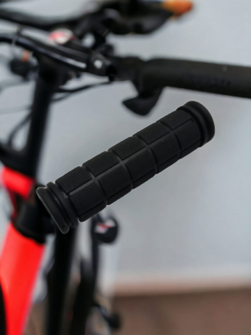 Set 2 mansoane silicon pentru manere biciclete, AVI-1997, negru [1]