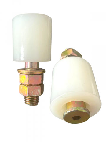 Materiale de constructii - Set 2 role ghidaj din plastic Ø40mm, inaltime rola 43mm, AVI-1309