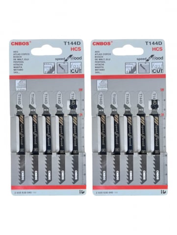 Accesorii fierastraie electrice - Set 2 x 5 panze pentru pendular 144D, AVI-1676