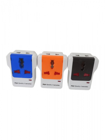 Accesorii prize si intrerupatoare - Set 3 adaptoare priza UK Anglia la Europa, AVI-2219