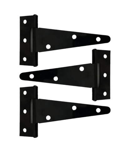 Balamale - Set 3 buc balama decorativa neagra 5", 12cm, AVI-2623