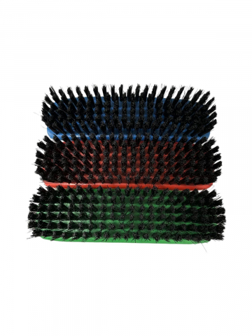 Maturi, Mopuri si galeti - Set 3 buc perie cu maner plastic, color, 15.5 x 4.5 cm, peri semiduri, AVI-4063