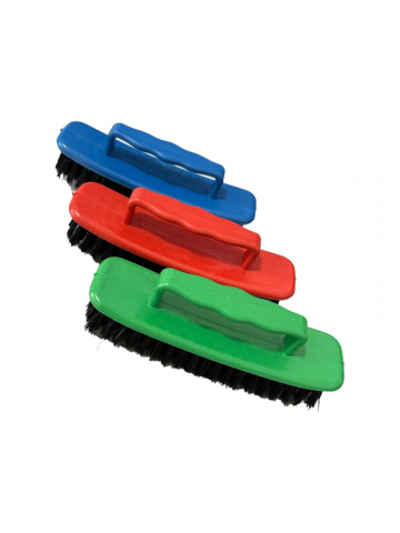 Set 3 buc perie cu maner plastic, color, 15.5 x 4.5 cm, peri semiduri, AVI-4063 [2]