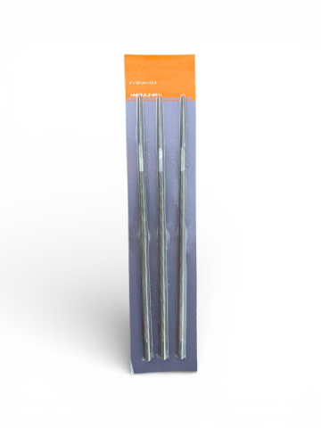 Gradina - Gradinarit - Set 3 pile pentru ascuțit lanț drujbă AVI® 5.2 mm, lungime 200 mm, AVI-555-1