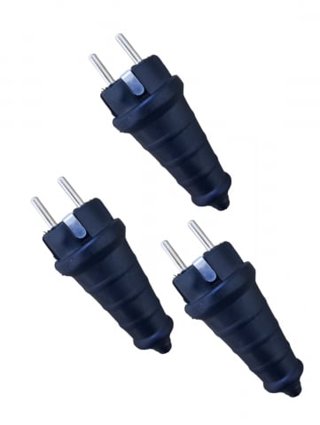 Set 3 stechere cauciucate tenpo, AVI-2006, negru [2]