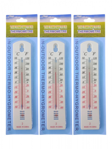 Termometre Meteo - Set 3 termometre din plastic, AVI-2424