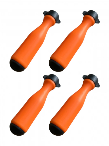 Accesorii fierastraie cu lant - Set 4 manere suporti pentru pila de ascutit lantul de drujba, AVI-1178