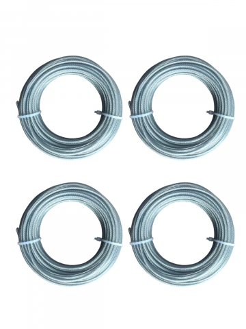 Gradina - Gradinarit - Set 4 role fir metalic 2.4mm x 10m, AVI-1537