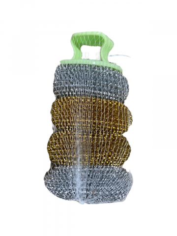 Bureti si lavete - Set 4 spalatoare din metal cu maner, AVI-3935