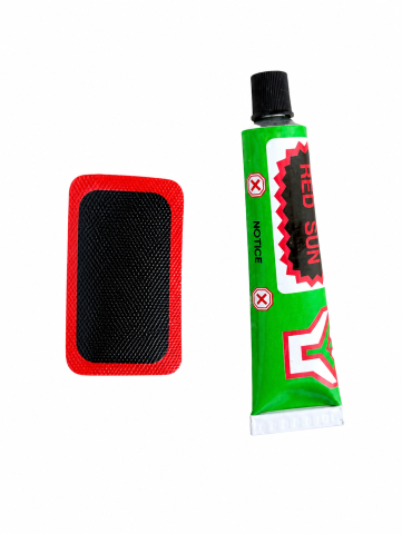 Accesorii si piese de schimb biciclete - Set 48 petice pentru vulcanizat, AVI®, 24 x 33 mm, cu adeziv inclus, RS4803, AVI-38
