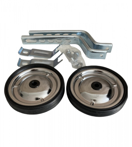 Roti ajutatoare bicicleta - Set complet roti ajutatoare metalice pentru bicicleta, AVI-2823