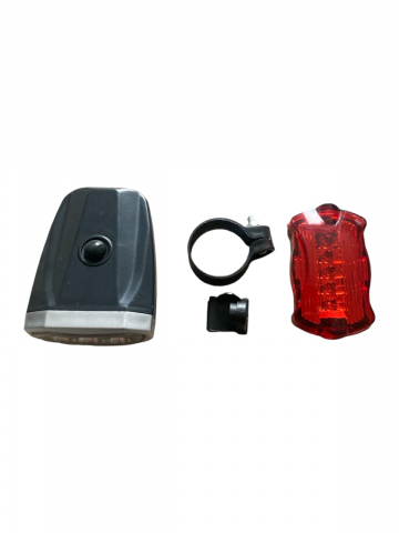Set far si stop pentru bicicleta, LED, pe baterii AVI-3152 [2]