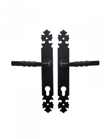 Manere usa - Set manere, cu silduri 29x4 cm, pentru porti sau usi P18, AVI-2640