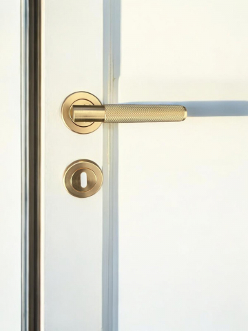 Set manere pentru usa interior, auriu, model AVI-4291 [1]