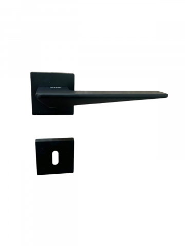 Set manere pentru usa interior, negru mat, model AVI-4294 [1]