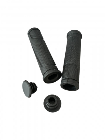 Accesorii si piese de schimb biciclete - Set mansoane pentru bicicleta, silicon, 12.5 cm, negru, AVI-2780