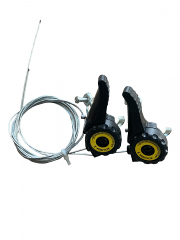 Schimbatoare bicicleta - Set schimbator bicicleta plastic, fir, AVI-127