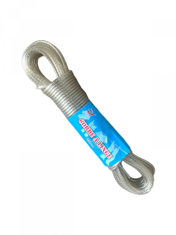 Curatenie generala - Sfoara pentru intins rufele metalica, 3.5mm x 20m, AVI-3972