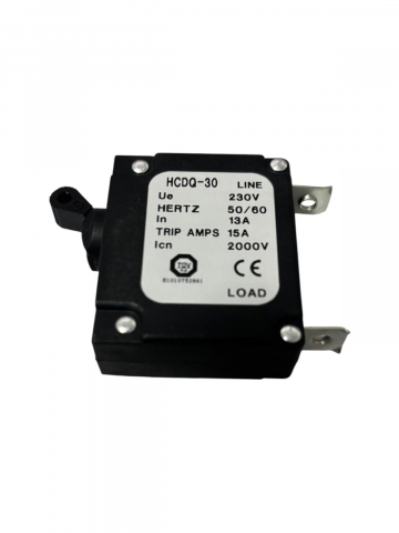 Siguranță automată 13A HCDQ-30, 230V, pentru motosapa, motocultor, echipamente 4T, generator AVI-4968 [1]