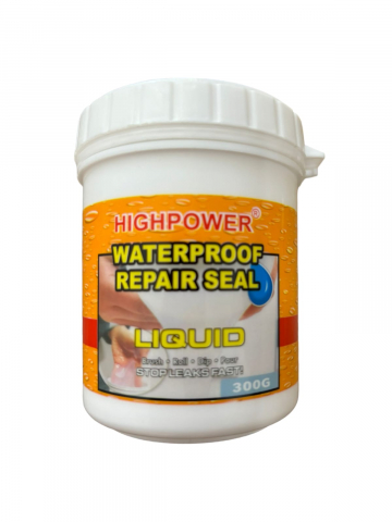 Solutie impermeabilizare cauciuc lichid Highpower, 300g, reparatii rapide utilizare multipla, transparent, AVI-4145 [1]