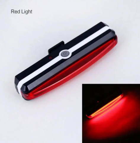 Stop pentru bicicleta 10cm cu incarcare USB, waterproof RPL-2266, AVI-4027 [1]