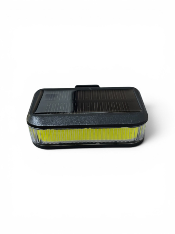 Stop pentru bicicletă LED, AVI®, lumină roșie și albă, 150 lm, încărcare solară și USB-C, acumulator 650 mAh, 65 × 53 × 19 mm, AVI-5477 [3]