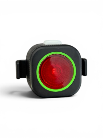 Stop pentru bicicletă LED, AVI®, reîncărcabil USB-C, prindere rapidă, 28 × 28 × 20 mm, AVI-5476 [2]
