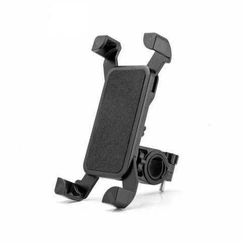 Suport telefon pentru biciclete, PVC, Universal, 3.5-6.5'', Negru [1]