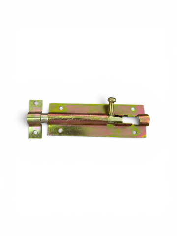 Materiale de constructii - Zăvor rotund, AVI®, 80 mm, 100 g, pentru porți, uși și anexe gospodărești, AVI-5236