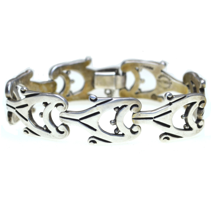 Bratara argint masiv, designer mexican Jacobo [1]
