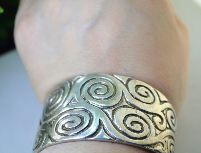 Bratara argint masiva, designer Pierre Toulhoat [3]