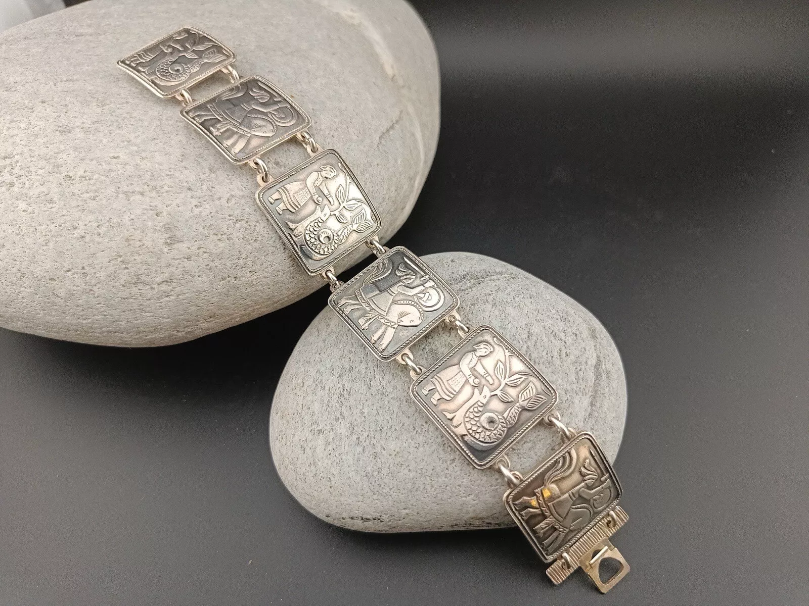 Bratara argint norvegiana David Andersen, Fairytale [2]