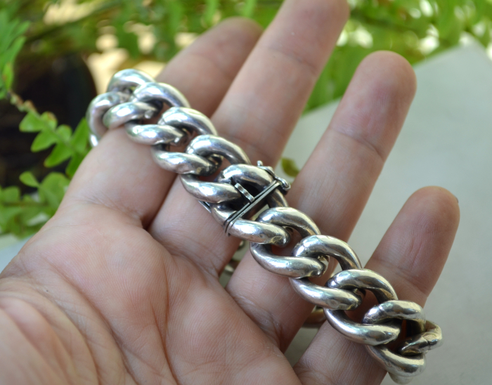 Bratara argint Panzer vintage, designer Friedrich Binder A Vintage Collection [2]