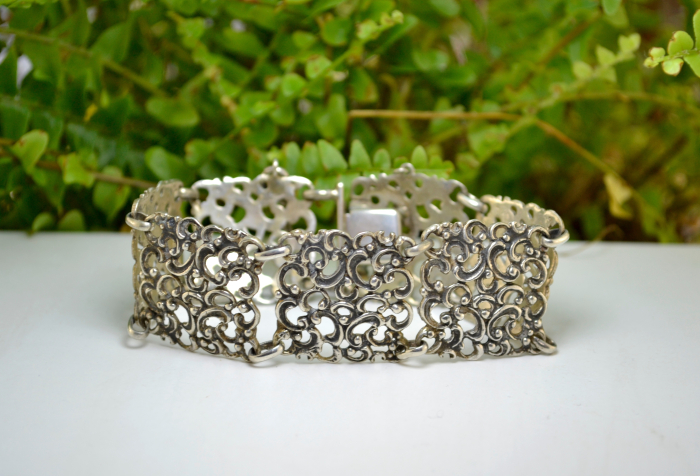 Bratara argint veche Neo Baroque A Vintage Collection [4]