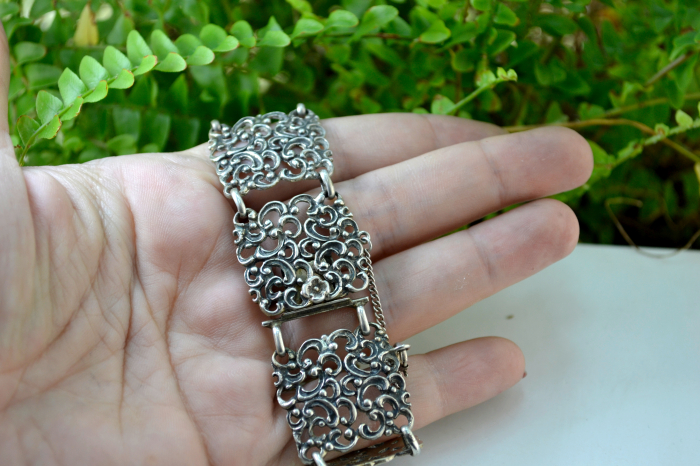 Bratara argint veche Neo Baroque A Vintage Collection [3]