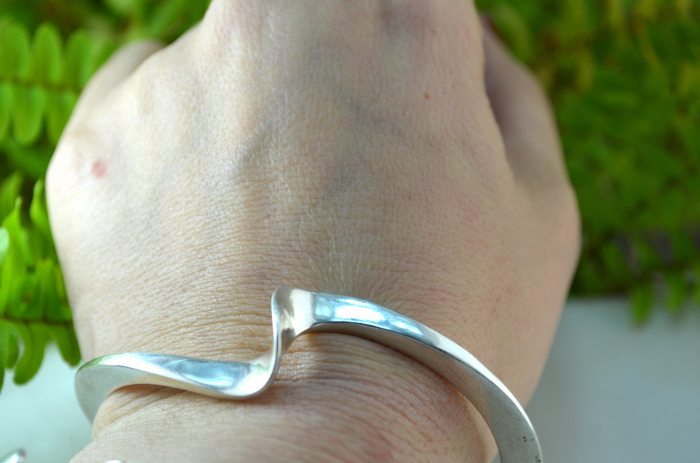 Bratara modernista argint, semnata designer britanic [3]