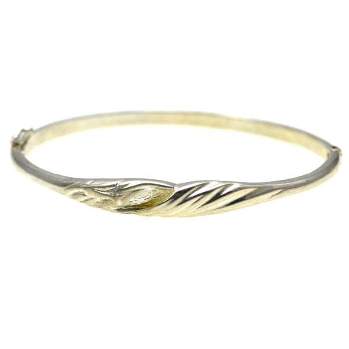 Bratara modernista argint, stil minimalist biomorphic jewelry semnata autor danez [1]